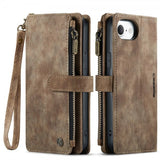 CaseMe iPhone 16./17. Etui C30 Serie Brun