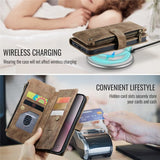 CaseMe iPhone 16./17. Etui C30 Serie Brun