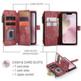 CaseMe iPhone 16/17 Etui C30 Series Rød