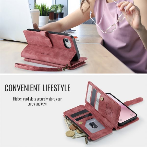 CaseMe iPhone 16/17 Etui C30 Series Rød