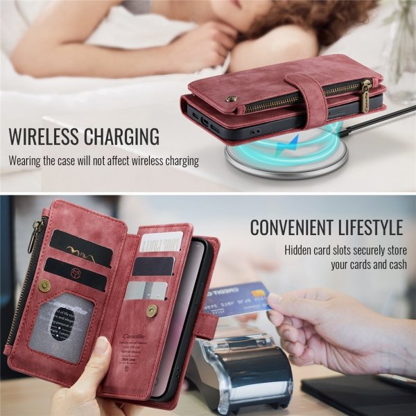 CaseMe iPhone 16/17 Etui C30 Series Rød