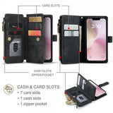 CaseMe iPhone 16/17 Etui C30 Serie Sort
