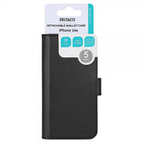 Deltaco iPhone 16e/17e Etui med aftageligt MagSafe-cover Sort