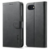 Lc.Imeeke iPhone 16/17 Etui med Kortlomme Standfunktion Sort