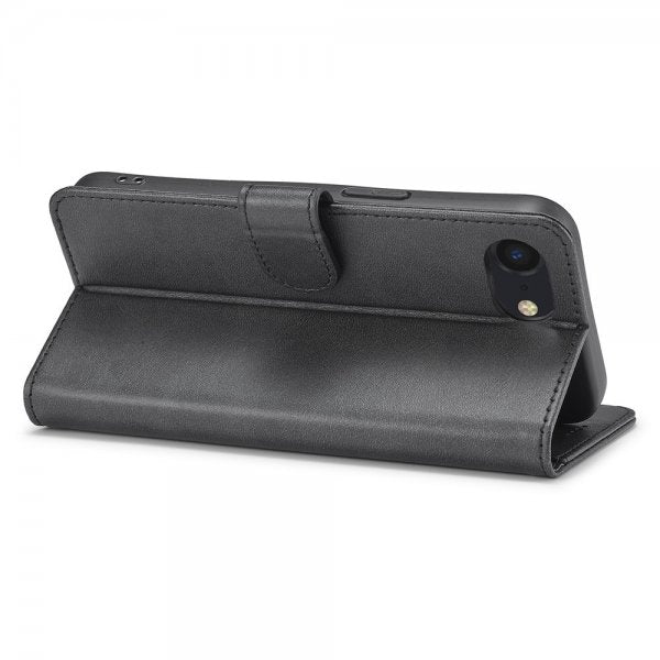 Lc.Imeeke iPhone 16/17 Etui med Kortlomme Standfunktion Sort