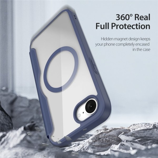Dux Ducis iPhone 16./17. Etui Skin X Pro Series MagSafe Blå