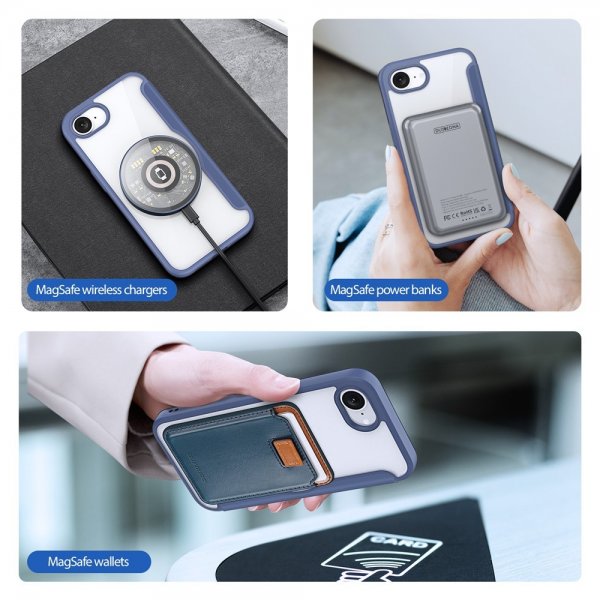Dux Ducis iPhone 16./17. Etui Skin X Pro Series MagSafe Blå