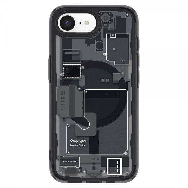 Spigen iPhone 16/iPhone 17 Cover Ultra Hybrid Zero One MagFit Sort