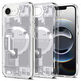Spigen iPhone 16e/iPhone 17e Cover Ultra Hybrid Zero One MagFit Hvid