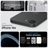 Spigen iPhone 16e/iPhone 17e Cover Ultra Hybrid Zero One MagFit Hvid