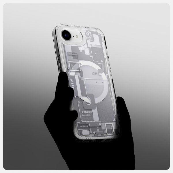 Spigen iPhone 16e/iPhone 17e Cover Ultra Hybrid Zero One MagFit Hvid