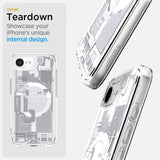 Spigen iPhone 16e/iPhone 17e Cover Ultra Hybrid Zero One MagFit Hvid