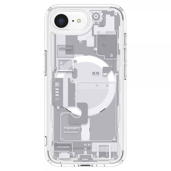 Spigen iPhone 16e/iPhone 17e Cover Ultra Hybrid Zero One MagFit Hvid