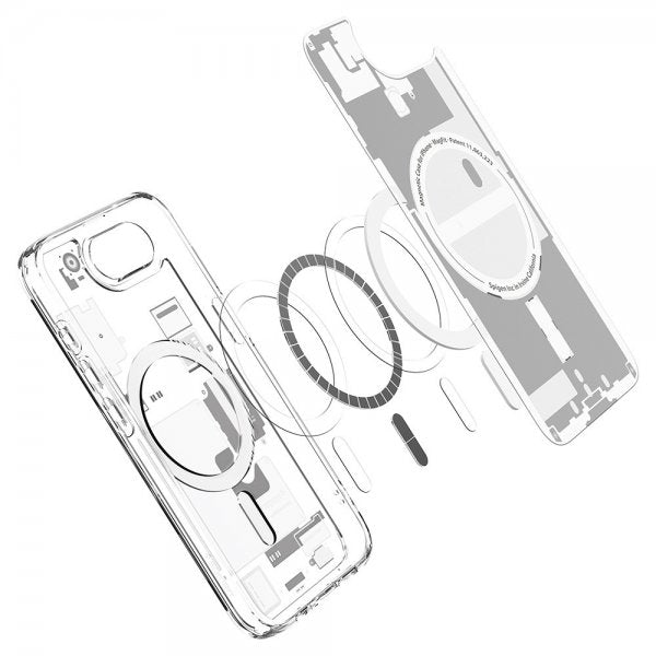 Spigen iPhone 16e/iPhone 17e Cover Ultra Hybrid Zero One MagFit Hvid