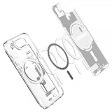 Spigen iPhone 16e/iPhone 17e Cover Ultra Hybrid Zero One MagFit Hvid