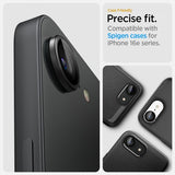 Spigen iPhone 16/17 Kamerabeskytter GLAS.tR EZ Fit Optik Pro 2-pak