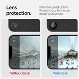 Spigen iPhone 16/17 Kamerabeskytter GLAS.tR EZ Fit Optik Pro 2-pak