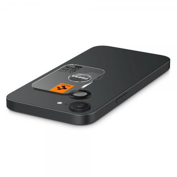 Spigen iPhone 16/17 Kamerabeskytter GLAS.tR EZ Fit Optik Pro 2-pak