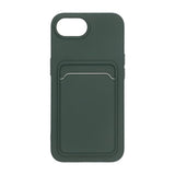 iPhone 16./17. cover kortholder grøn