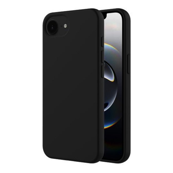 iPhone 16./17. cover silikone sort