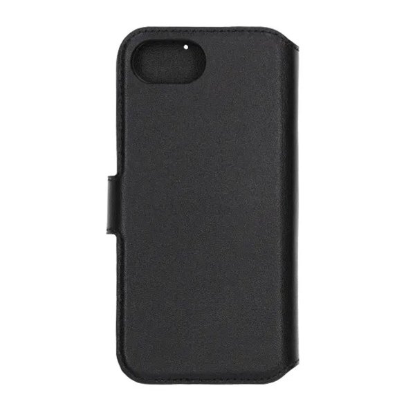 Rvelon iPhone 16e/17e Etui Ægte Læder Sort