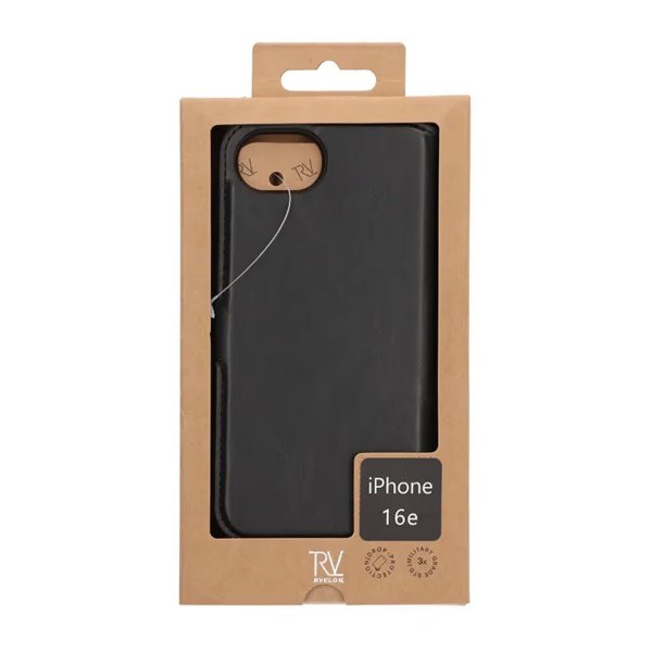 Rvelon iPhone 16/17 Futteral Magnetisk Aftageligt Cover Sort