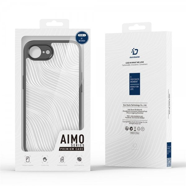 Dux Ducis iPhone 16/17 Cover Aimo Series Sort