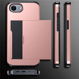 iPhone 16./17. Cover Card Slide Grøn