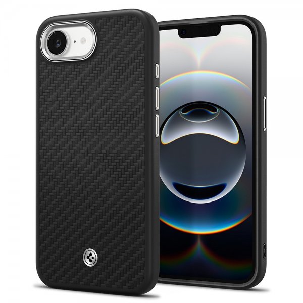 Spigen iPhone 16/17 Cover Enzo Aramid MagFit Matte Black
