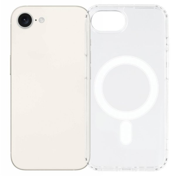 Nordic Covers iPhone 16./17. Skal Feather Series MagSafe Transparent