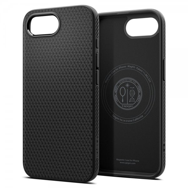 Spigen iPhone 16/17 Cover Liquid Air MagFit Mat Sort