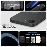 Spigen iPhone 16/17 Cover Liquid Air MagFit Mat Sort