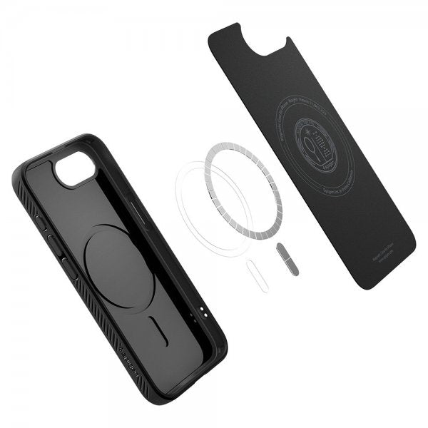 Spigen iPhone 16/17 Cover Liquid Air MagFit Mat Sort