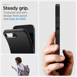 Spigen iPhone 16/17 Cover Liquid Air Mat Sort