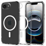 Spigen iPhone 16e/17e Cover Liquid Crystal MagFit Clear White