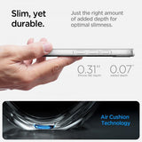Spigen iPhone 16e/17e Cover Liquid Crystal MagFit Clear White
