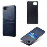 iPhone 16./17. cover med to kortlommer Blå