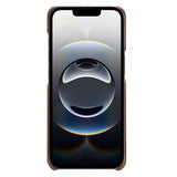 iPhone 16./17. cover med to kortlommer Mørkebrun