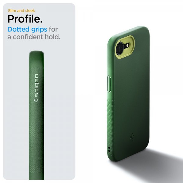 Spigen iPhone 16./17. Cover Nano Pop MagFit Avo Green