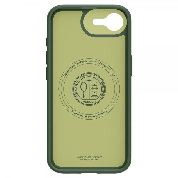 Spigen iPhone 16./17. Cover Nano Pop MagFit Avo Green
