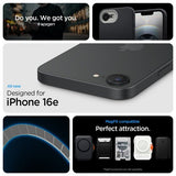 Spigen iPhone 16/17 Cover Nano Pop MagFit Black Sesame
