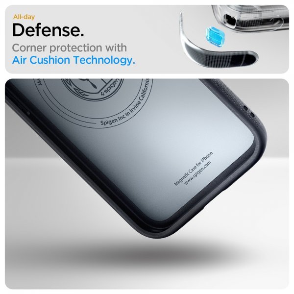 Spigen iPhone 16/17 Cover Nano Pop MagFit Black Sesame