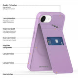 Dux Ducis iPhone 16./17. generation Cover Rafi II Series MagSafe Lilla