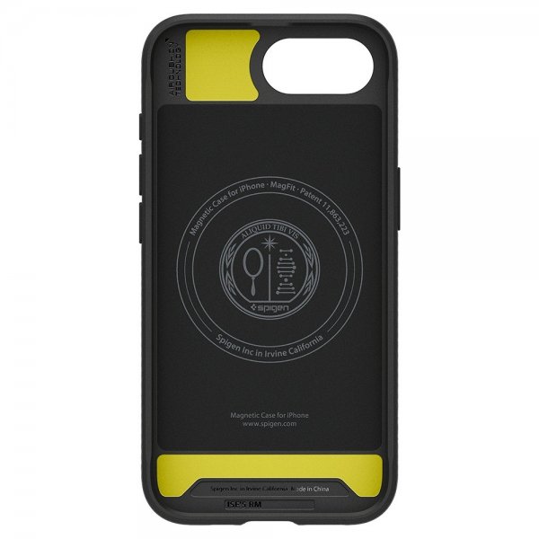 Spigen iPhone 16./17. Cover Rugged Armor MagFit Mat Sort
