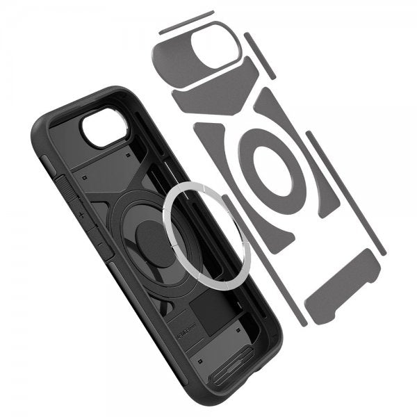 Spigen iPhone 16./17. Cover Slim Armor MagFit Sort