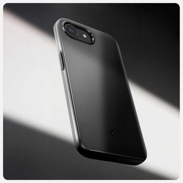 Spigen iPhone 16/17 Cover Thin Fit MagFit Sort