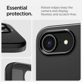 Spigen iPhone 16/17 Cover Thin Fit MagFit Sort