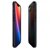Spigen iPhone 16/17 Cover Thin Fit MagFit Sort