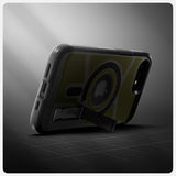 Spigen iPhone 16/17 Cover Tough Armor MagFit Frost Black