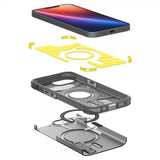Spigen iPhone 16/17 Cover Tough Armor MagFit Frost Black